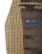 Firenze Blazer Moon Tweed Hundtand Beige/Grön