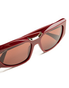 Spark8 Solglasögon Vinröd One Size