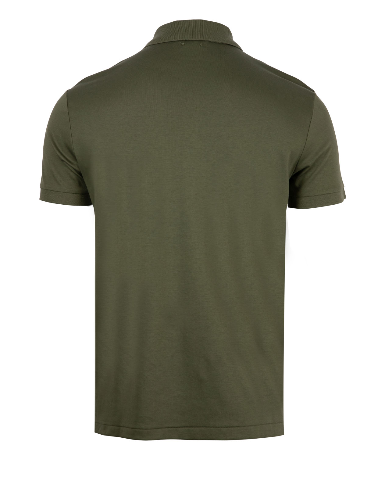 Custom Slim Fit Soft Cotton Polo Army Olive Custom Slim Fit Soft Cotton Polo Army Olive