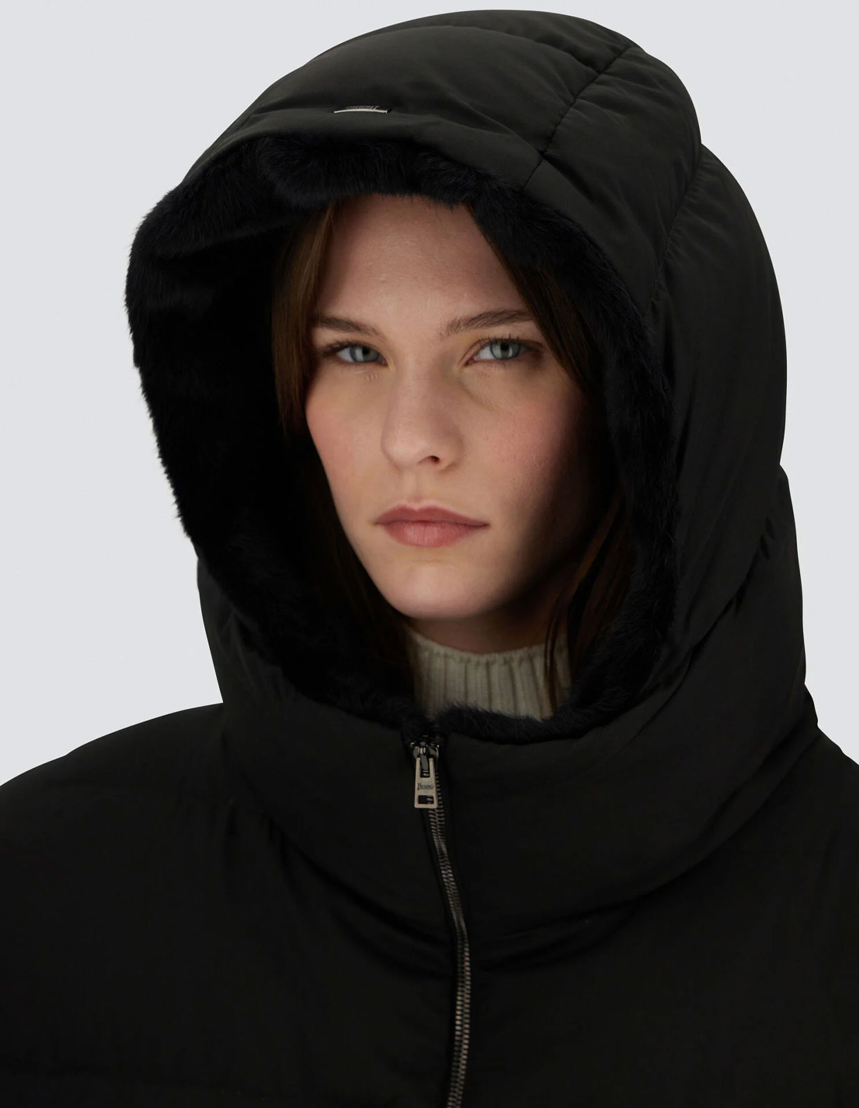 A-line Dunjacka Svart