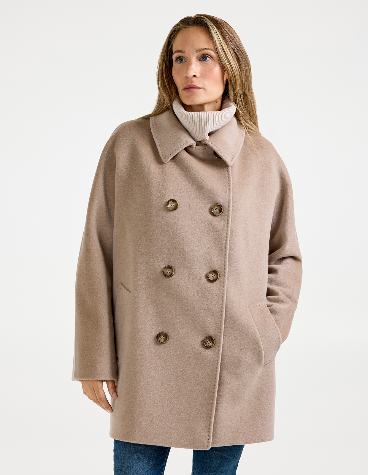 Peacoat Ljusbeige
