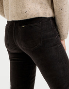 Malena F Byxa Manchester Mörkbrun 27"34