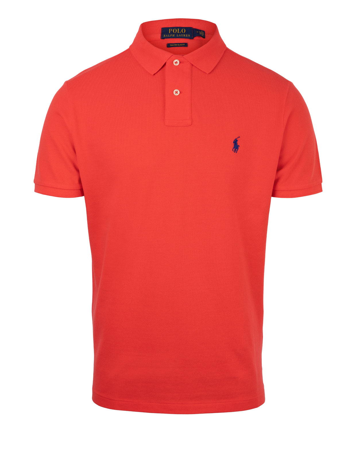 Custom Slim Fit Polo Racing Red Custom Slim Fit Polo Racing Red