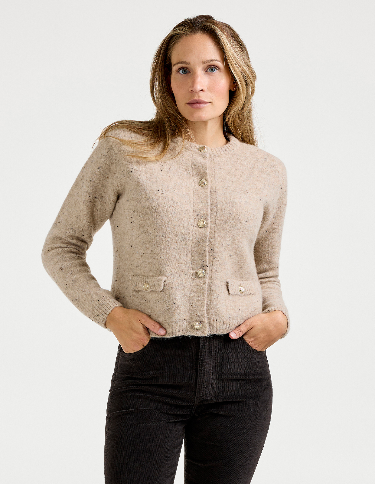 Davina Cardigan Beige