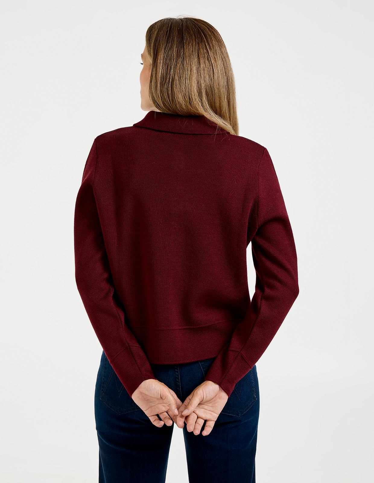 Kaja Cardigan Vinröd