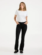 Bootcut Jeans Svart