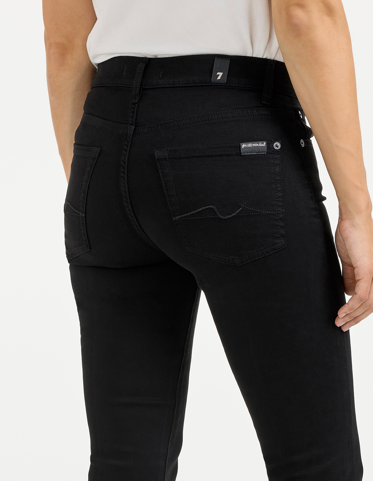 Bootcut Jeans Svart
