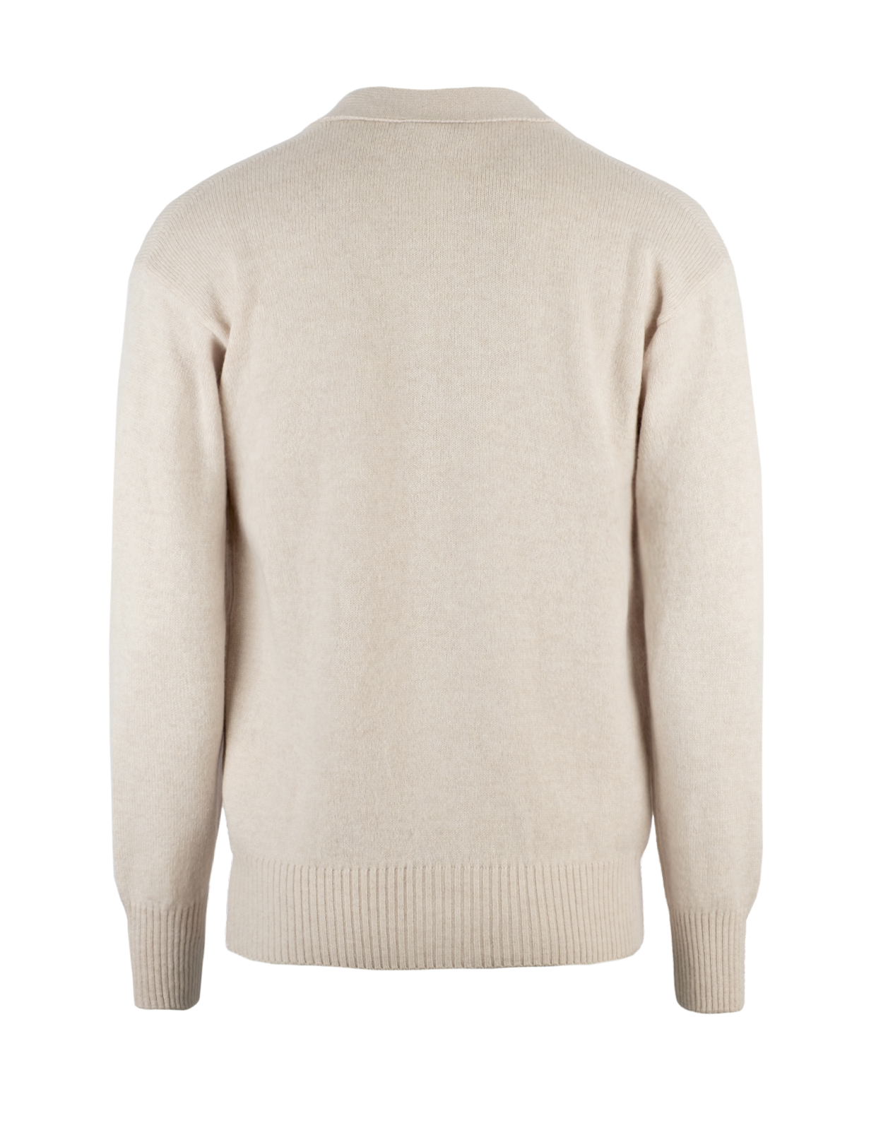 Cardigan Ull Ljusbeige