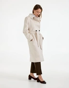 Collage Kappa Ull Ljusbeige