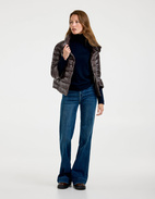 Ultralight Short Down Jacket Mörkbrun 46