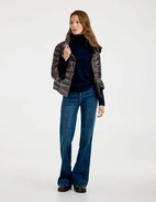 Ultralight Short Down Jacket Mörkbrun 38