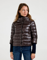 Ultralight Short Down Jacket Mörkbrun