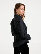 Molly Skjorta Denim Svart