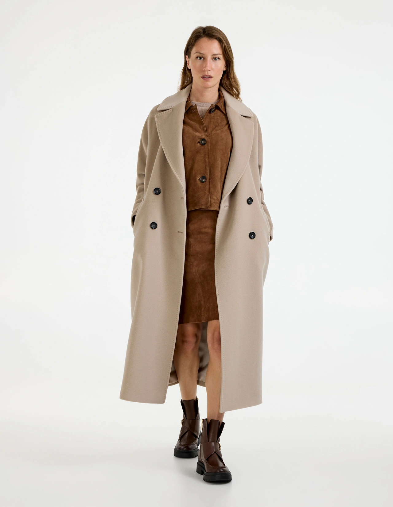 Oversized Kappa Ljusbeige