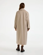 Oversized Kappa Ljusbeige