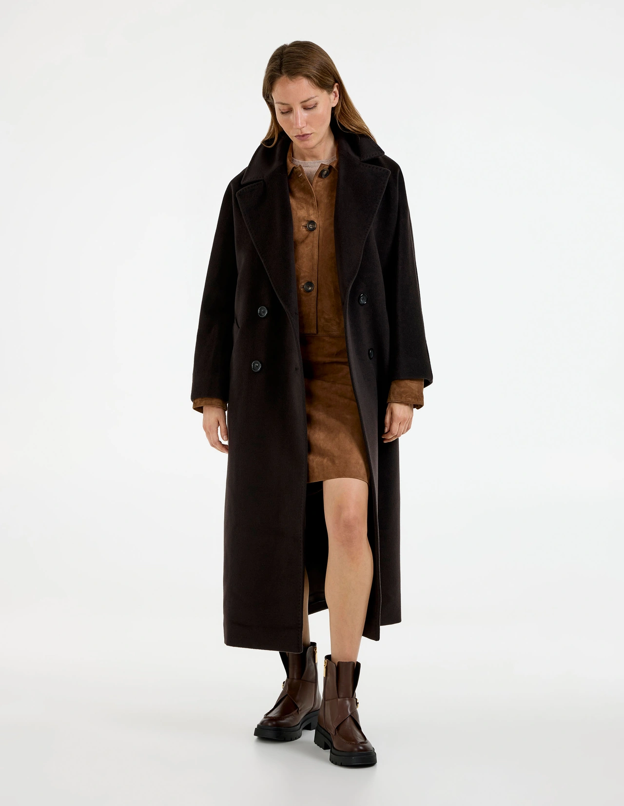 Oversized Kappa Mörkbrun 50