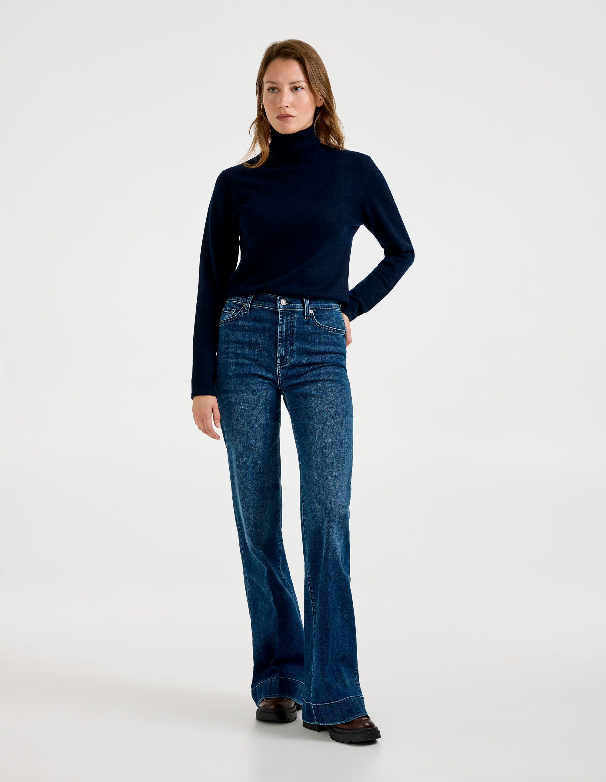Modern Dojo Jeans Mörkblå