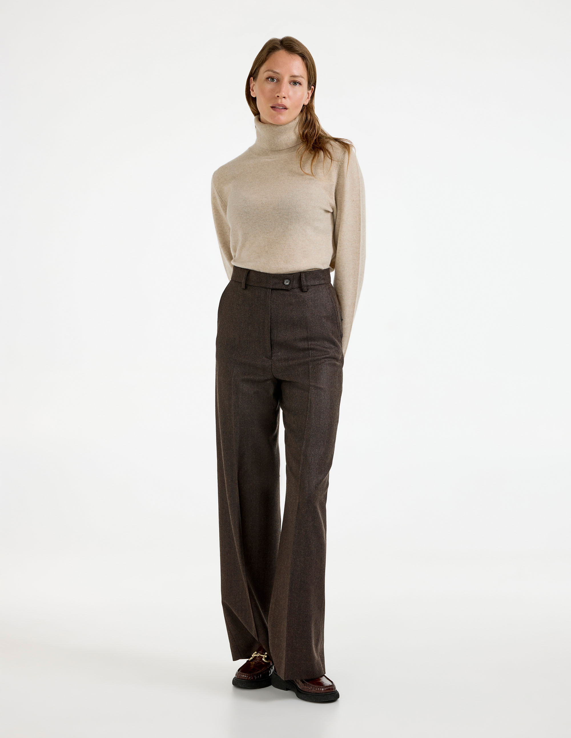 Lorenza Byxa Brun/Svart