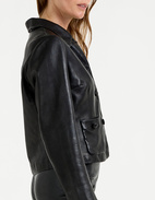 Storm Skinnjacka Svart 40