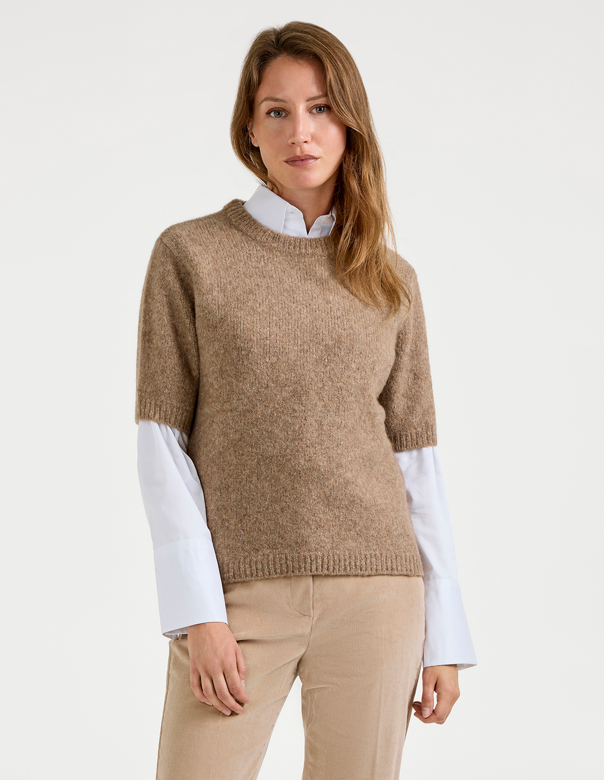 Signe Top Yak Camel