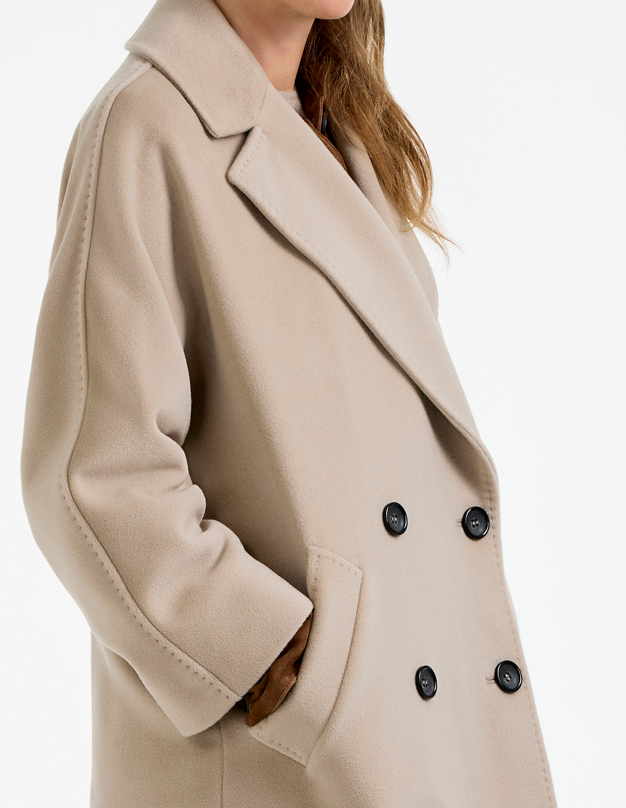 Oversized Kappa Ljusbeige