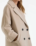 Oversized Kappa Ljusbeige