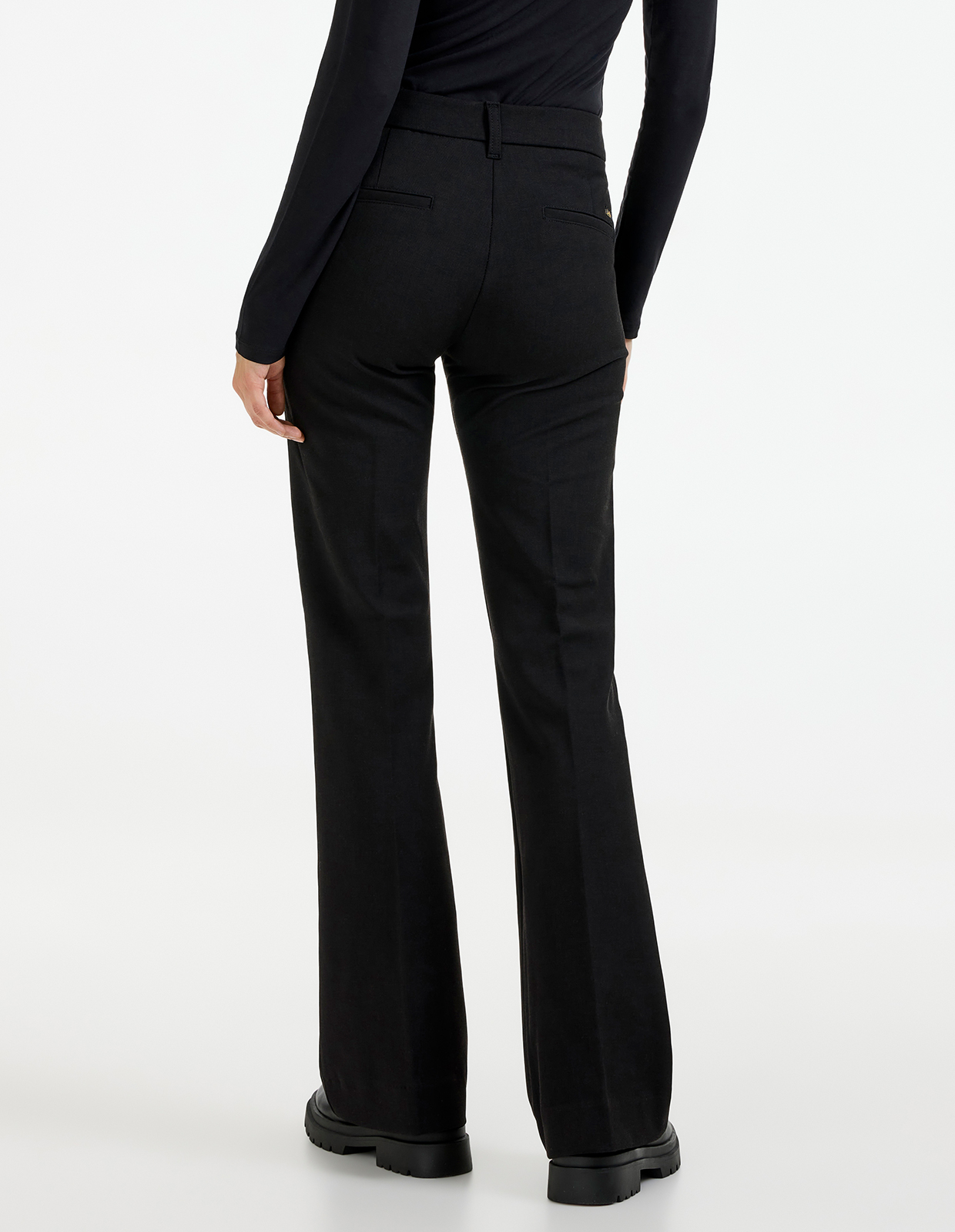 Sylvia Suple Byxa Svart