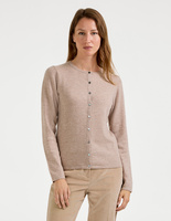 Sandy Cardigan Cashmere Sand