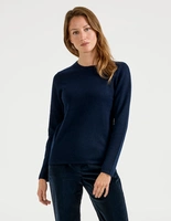 Simone Tröja Cashmere Dk Navy