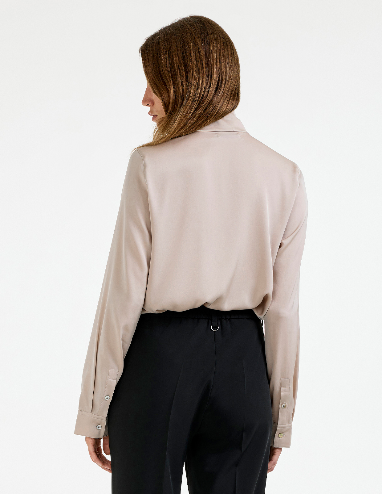 Miki Blouse Ljusbeige