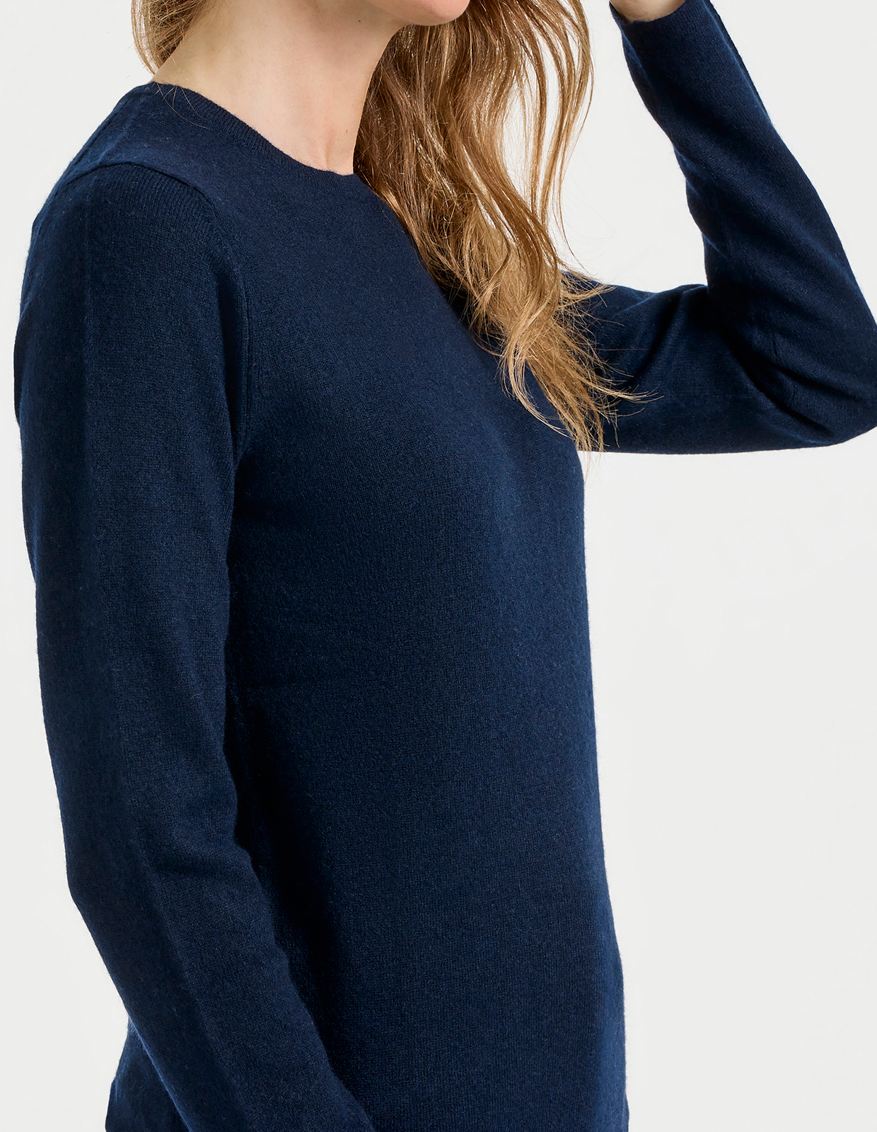 Simone Tröja Cashmere Dk Navy