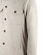 Firenze Overshirt Bomull Lamaull Fiskben Ljusbeige
