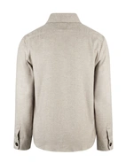 Firenze Overshirt Bomull Lamaull Fiskben Ljusbeige