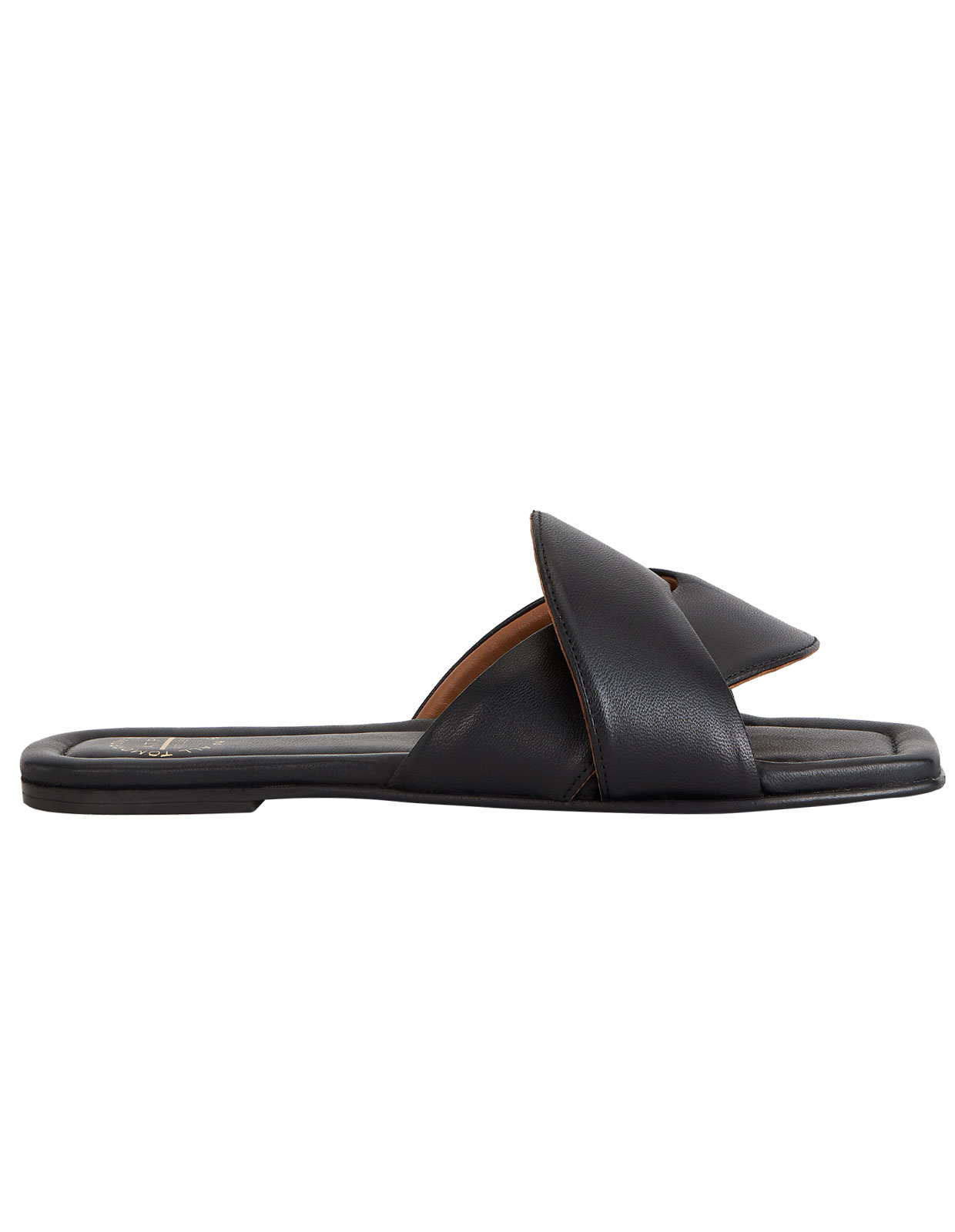 Capruso Flat Sandal Black