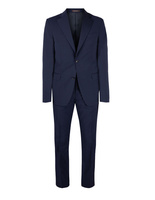 Falk Suit Regular Stretch Wool Italy Blue