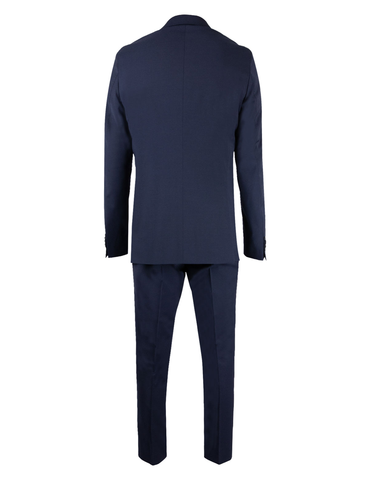 Ego Suit Slim Stretch Wool Italy Blue Stl 50
