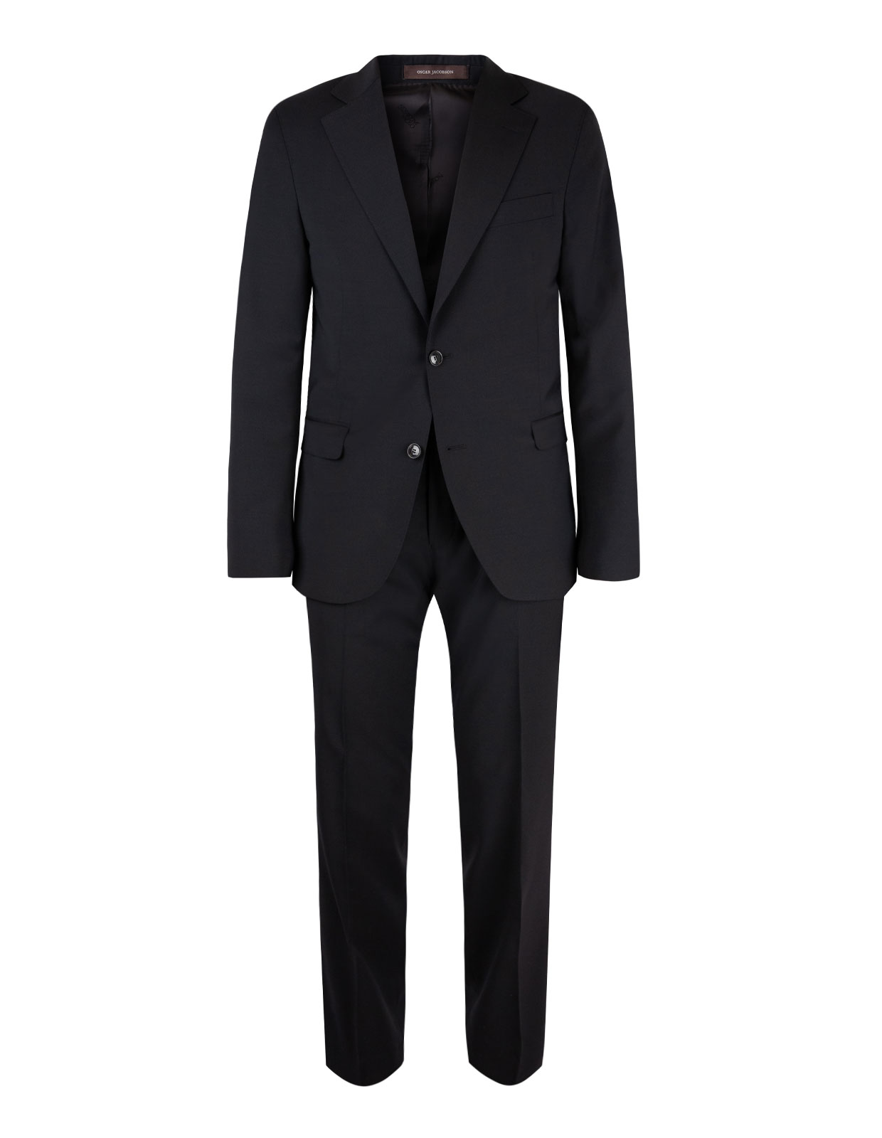 Falk Suit Regular Stretch Wool Black Tile Stl 96