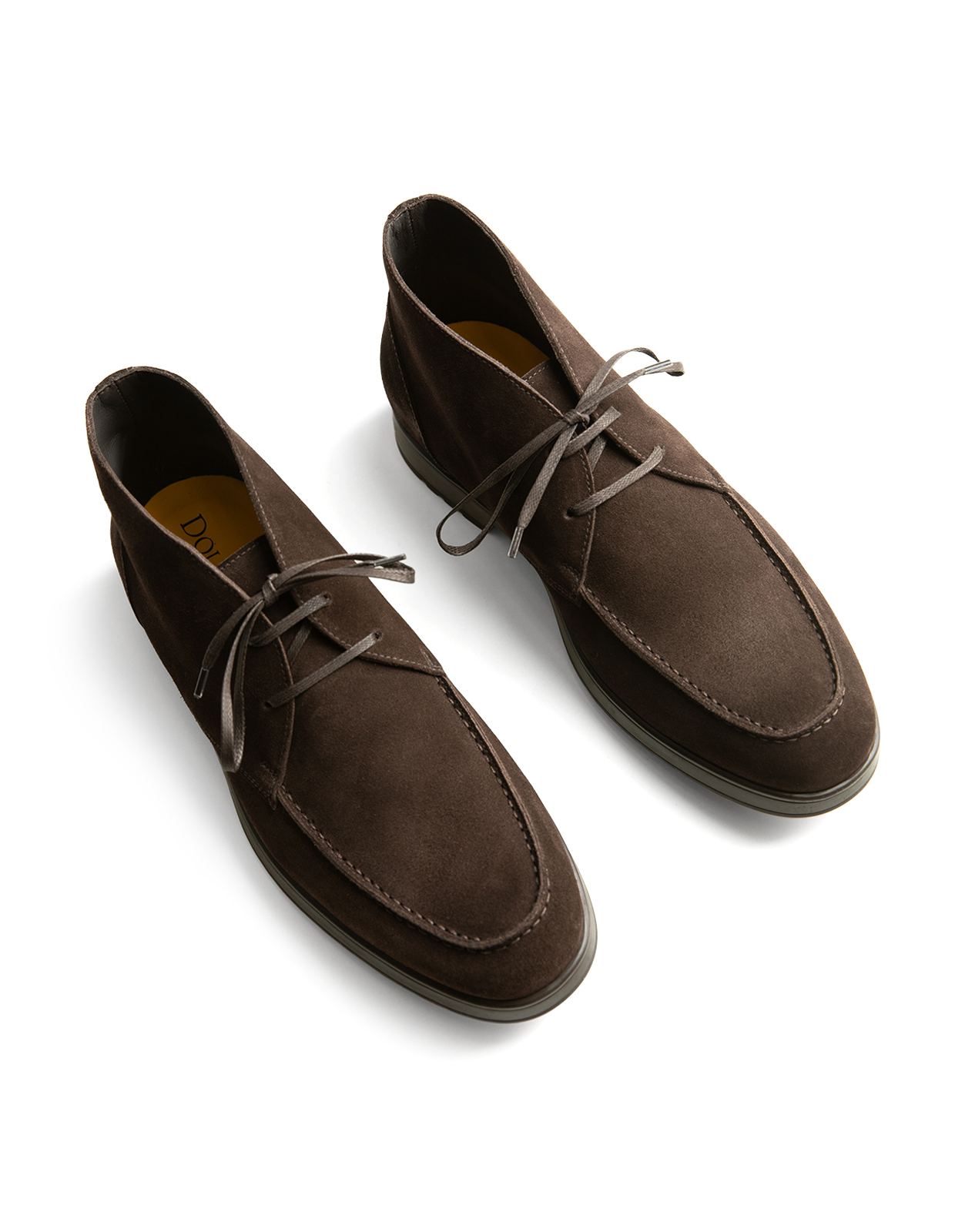 Chukka Boots Mocka Mörkbrun
