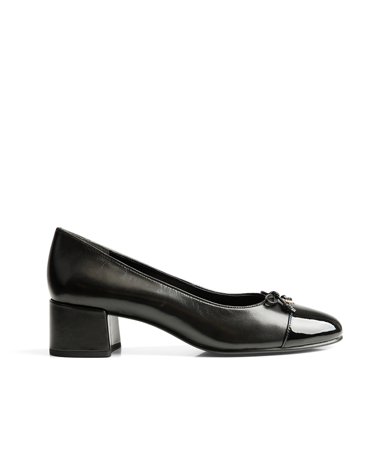 Cap Toe Pump Svart