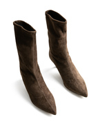 Cerone Stövlett Mocka Brun 38