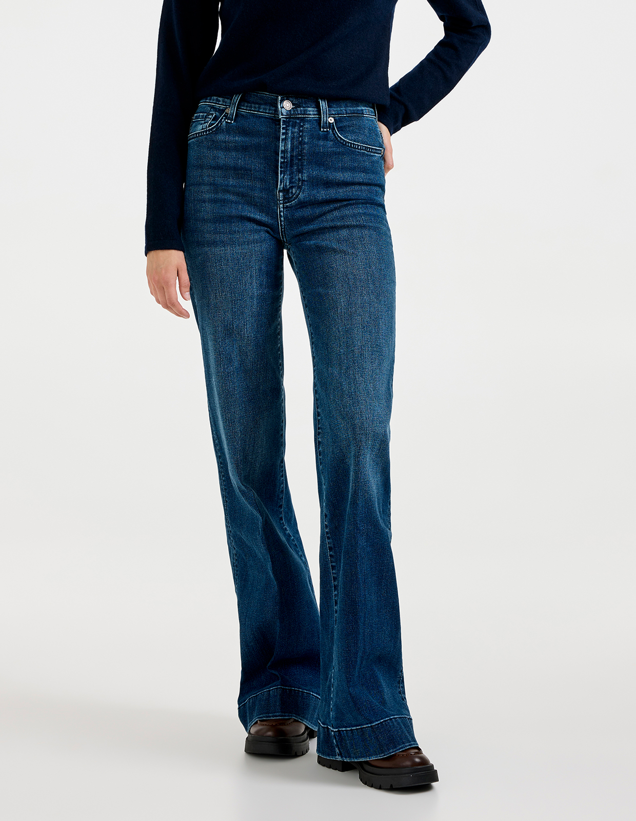 Modern Dojo Jeans Mörkblå