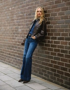 Modern Dojo Jeans Mörkblå