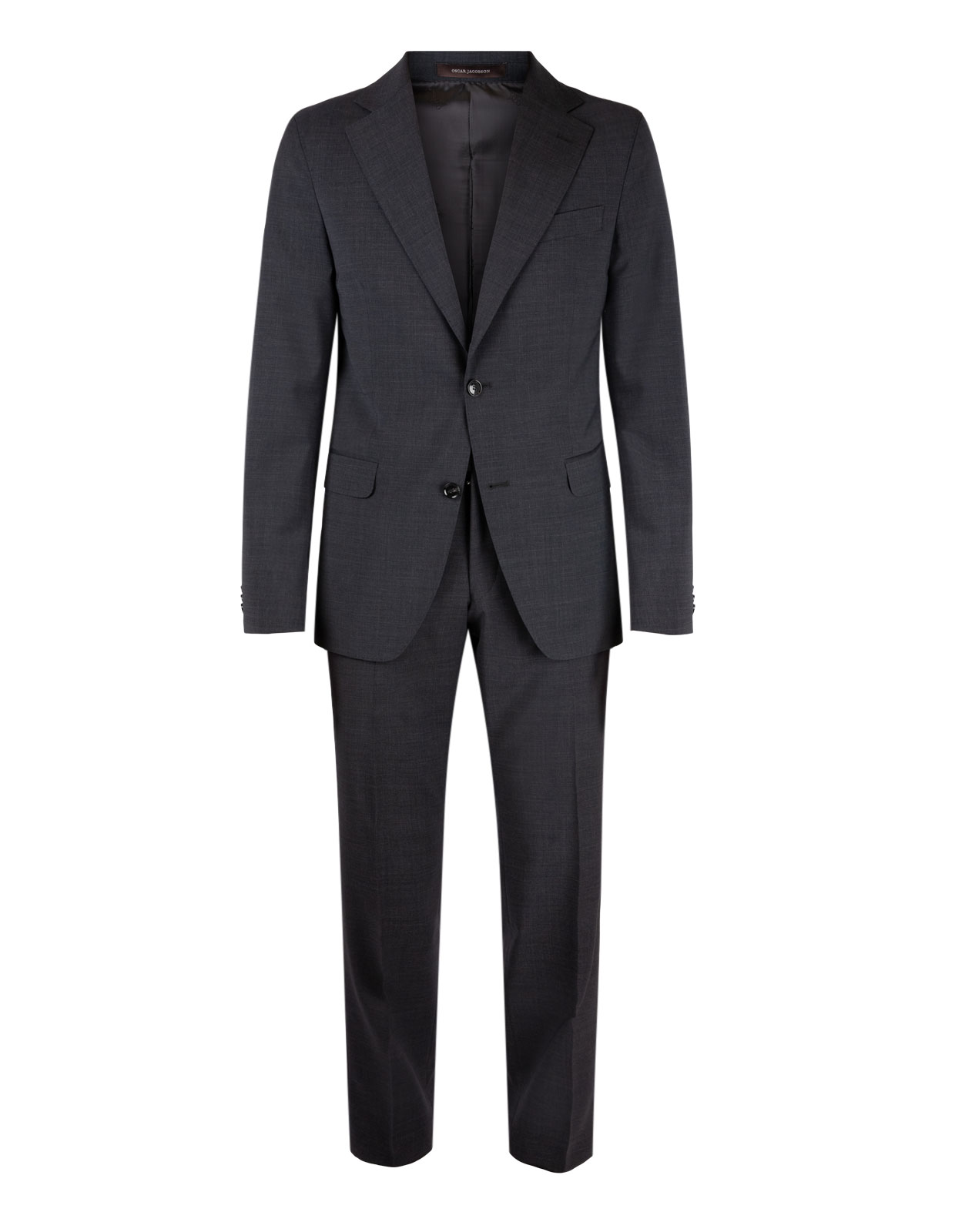 Falk Suit Regular Stretch Wool Dark Grey