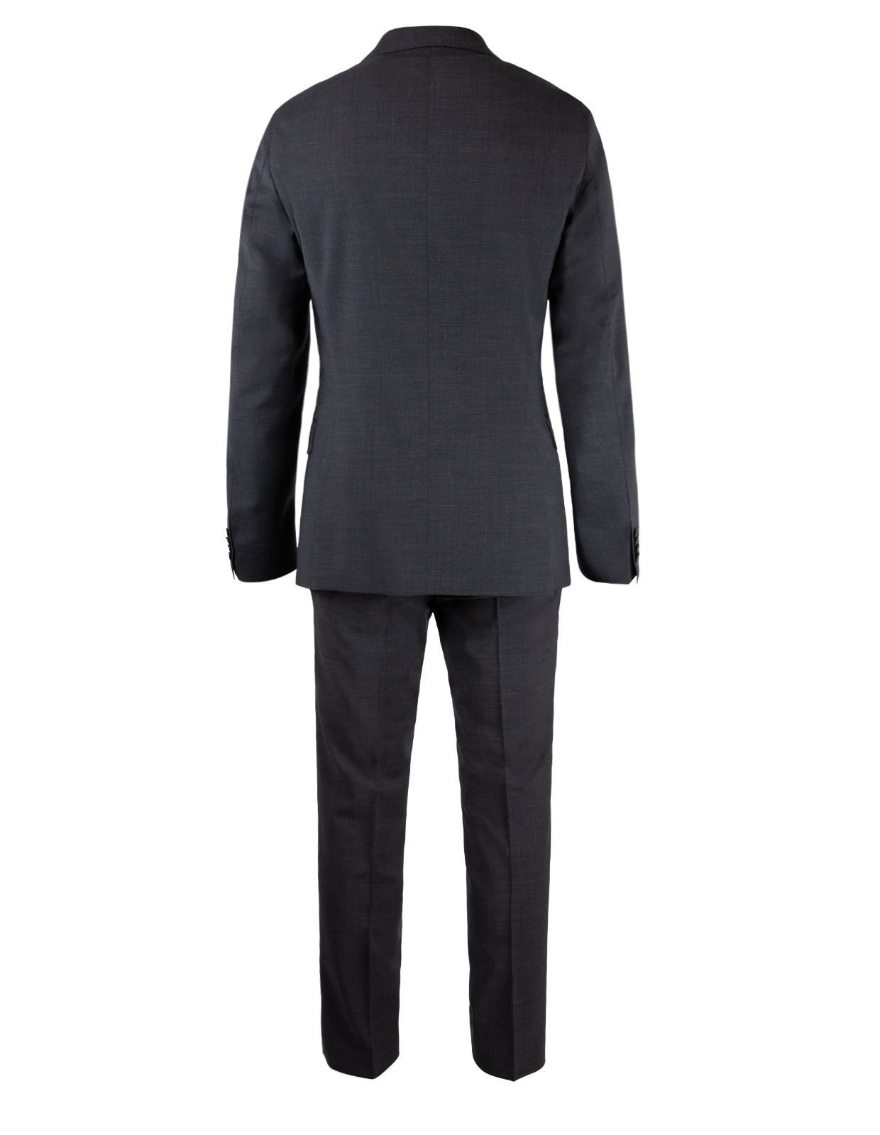 Ego Suit Slim Stretch Wool Dark Grey Stl 48