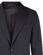 Ego Suit Slim Stretch Wool Dark Grey Stl 146