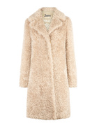 Eco Fur Kappa Ljusbeige 46