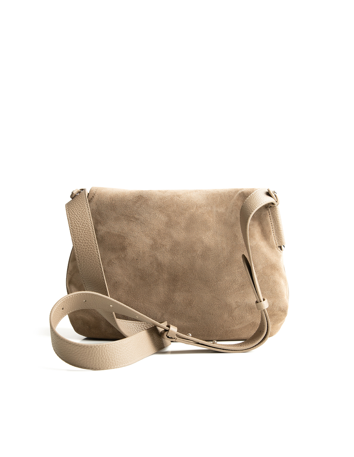 Rebekka Väska Mocka Varmgrå One Size