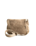 Rebekka Väska Mocka Varmgrå One Size