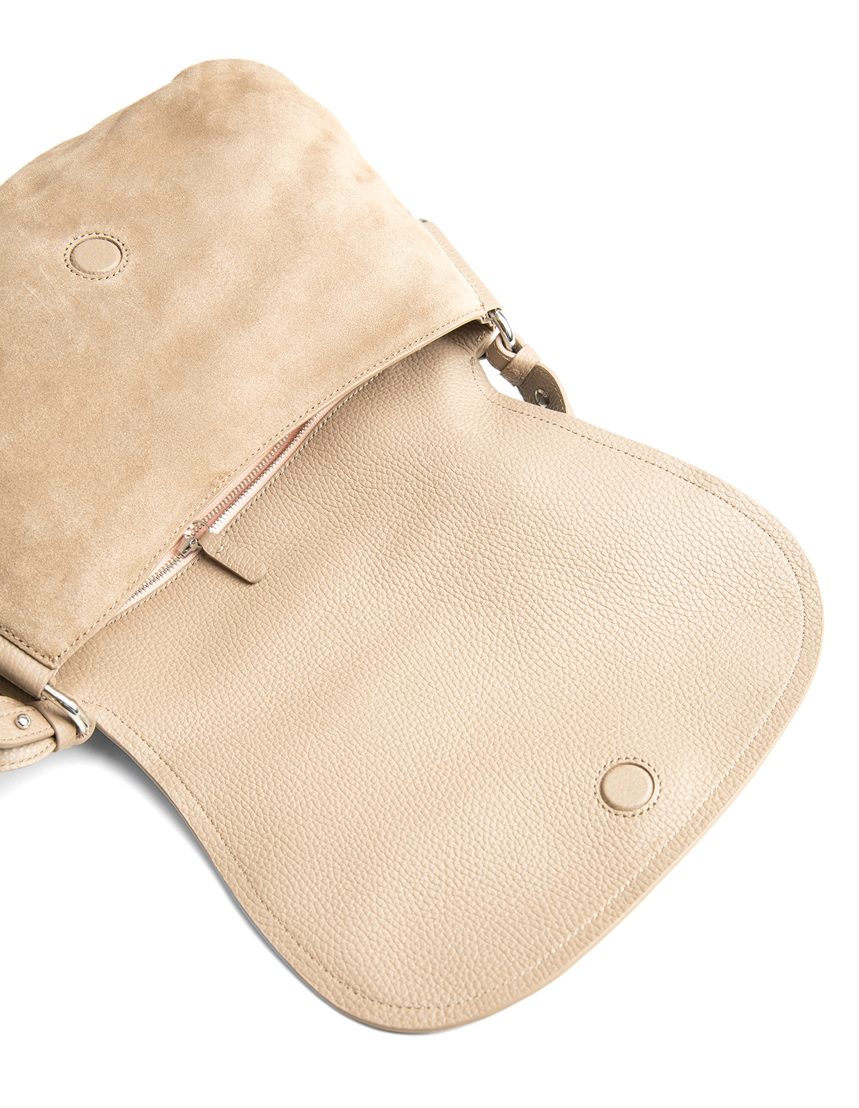 Rebekka Väska Mocka Varmgrå One Size