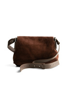 Rebekka Väska Mocka Brun One Size